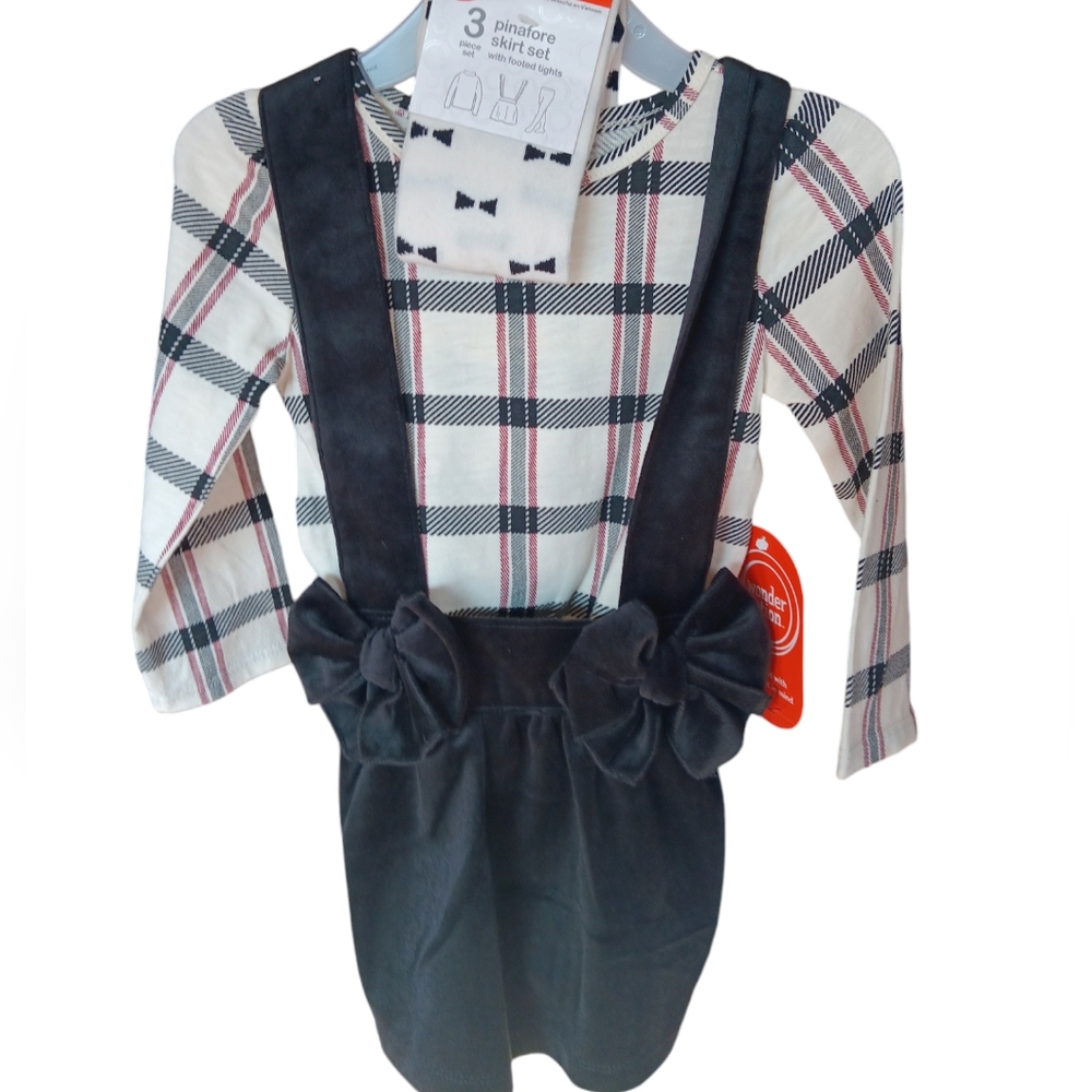 #Z Wonder Nation skirt, shirt, & tights - 18 months